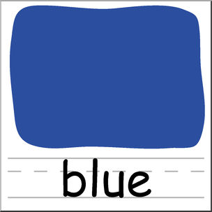 Clip Art: Colors: Blue