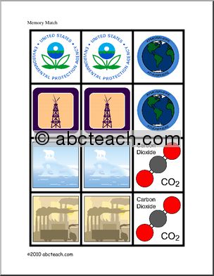 Memory Game: Clean Air Memory Match (color)