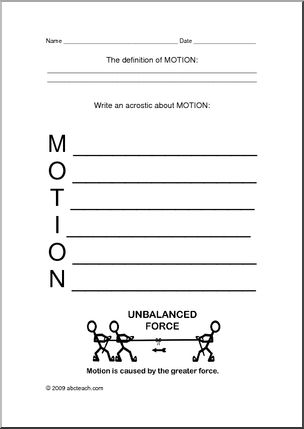 Acrostic Form: Physics Theme