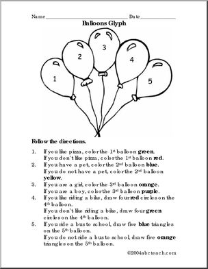 Balloons Glyph