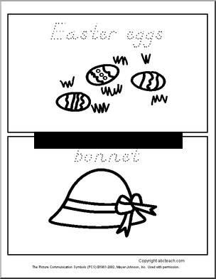 Handwriting Practice: Easter theme (DN-Style Font)