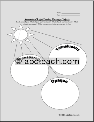 Science: Light & Objects